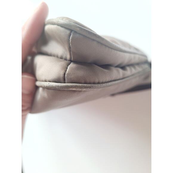 Coach Nylon Crossbody Bag Purse Zip Soft F57899  Brown/Tan Lock Zip MSRP 250 - Picture 10 of 16